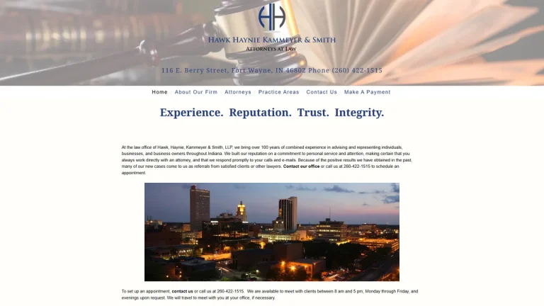 W. Randall Kammeyer - Hawk Haynie Kammeyer & Smith LLP - Fort Wayne, IN - Attorney in Fort Wayne