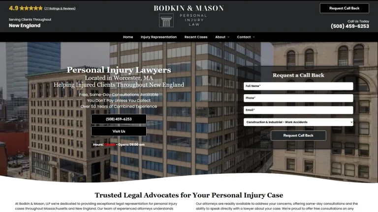 Bodkin & Mason, LLP - Worcester, MA - Attorney in Worcester
