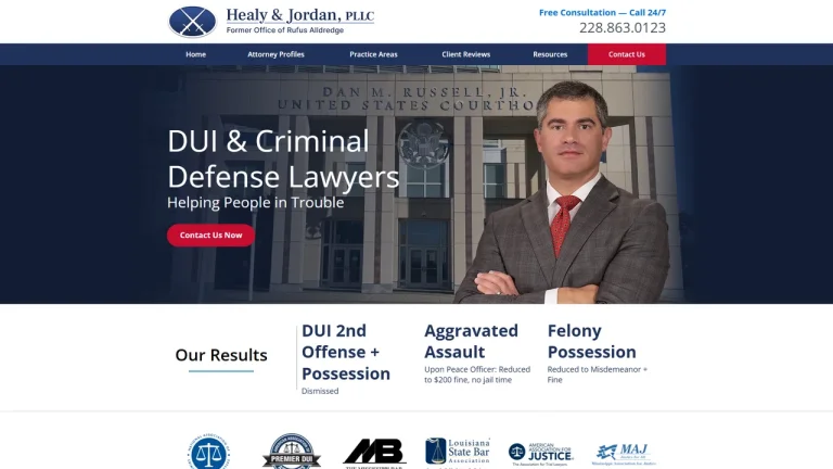 Healy & Jordan, PLLC - Gulfport, MS - Attorney in Gulfport