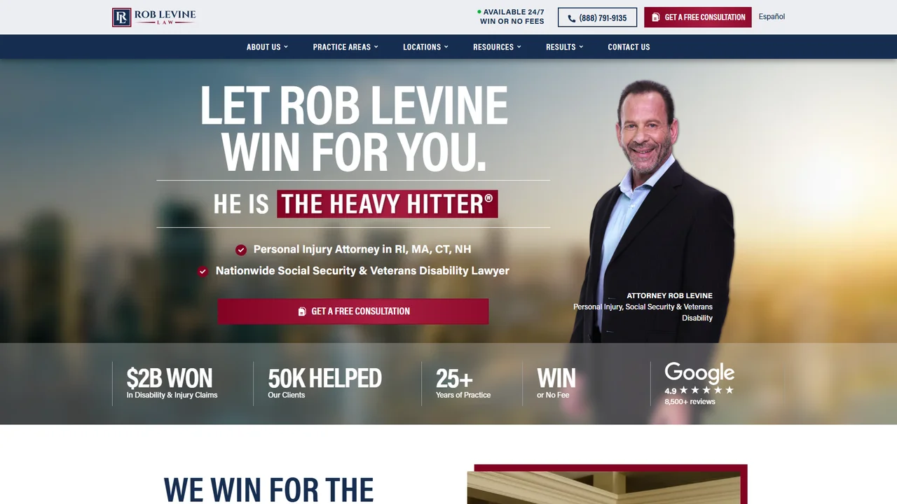 Rob Levine Law–Personal Injury Lawyers - Worcester, MA office in Worcester, Massachusetts