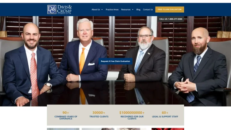 Davis & Crump, P.C. Attorneys At Law - Gulfport, MS - Attorney in Gulfport