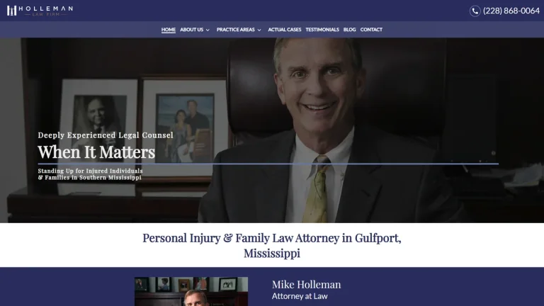 Holleman Law Firm - Gulfport, MS - Attorney in Gulfport
