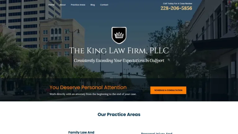 The King Law Firm, PLLC - Gulfport, MS - Attorney in Gulfport