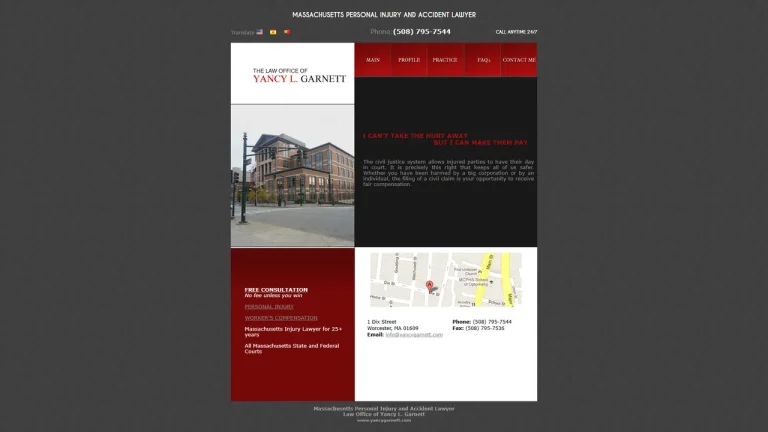 Law Office of Yancy L. Garnett - Worcester, MA - Attorney in Worcester