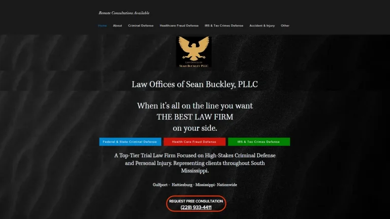 Law Offices Of Sean Buckley - Gulfport, MS - Attorney in Gulfport