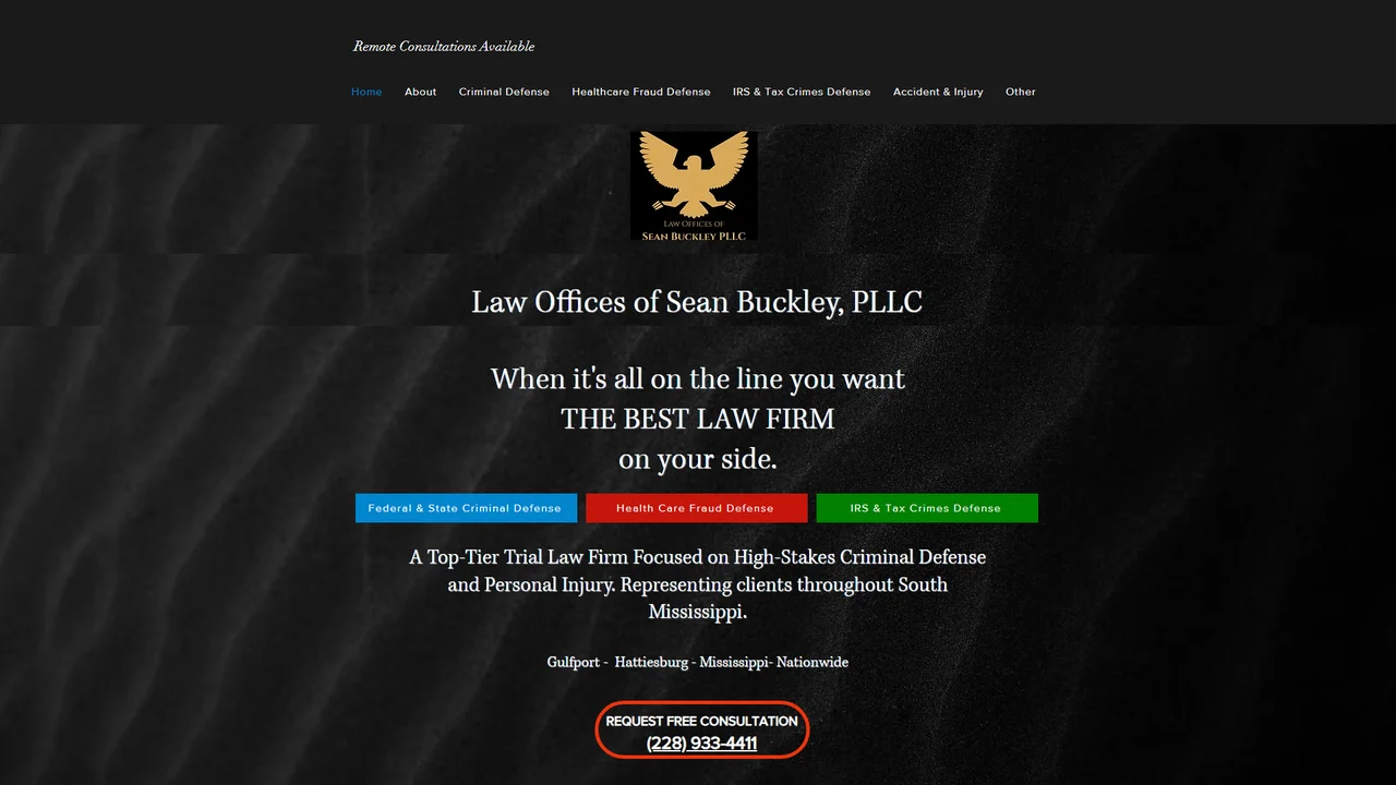 Law Offices Of Sean Buckley - Gulfport, MS office in Gulfport, Mississippi
