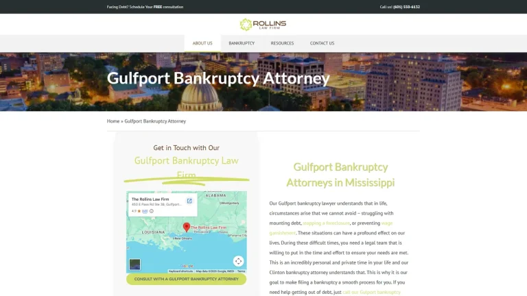 The Rollins Law Firm - Gulfport, MS - Attorney in Gulfport