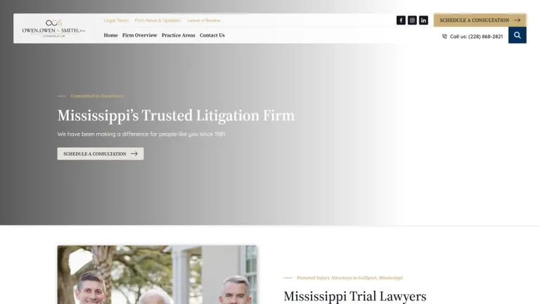 Owen, Owen & Smith, PLLC - Gulfport, MS - Attorney in Gulfport