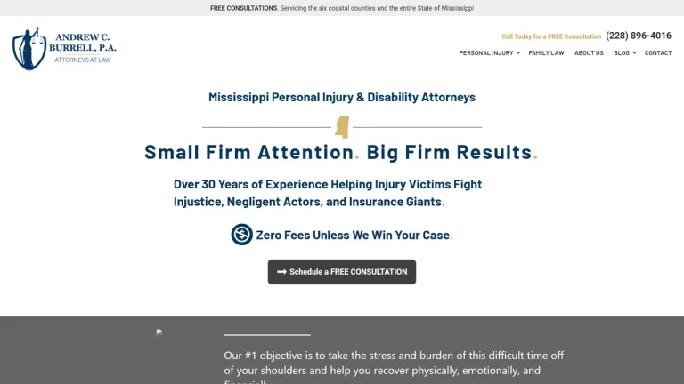 Andrew C. Burrell PA - Gulfport, MS - Attorney in Gulfport