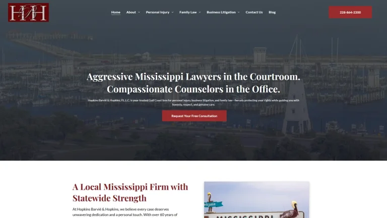 Hopkins, Barvié & Hopkins, P.L.L.C. - Gulfport, MS - Attorney in Gulfport