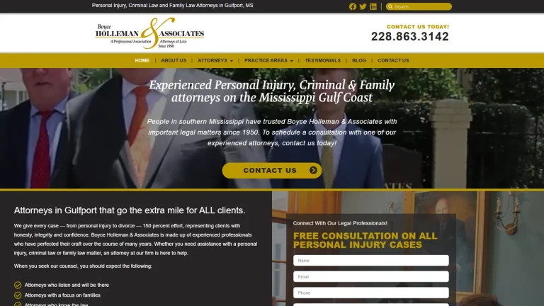 Holleman Tim C - Gulfport, MS - Attorney in Gulfport