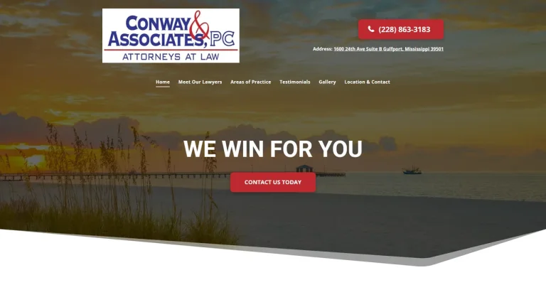 Conway & Associates, PC - Gulfport, MS - Attorney in Gulfport