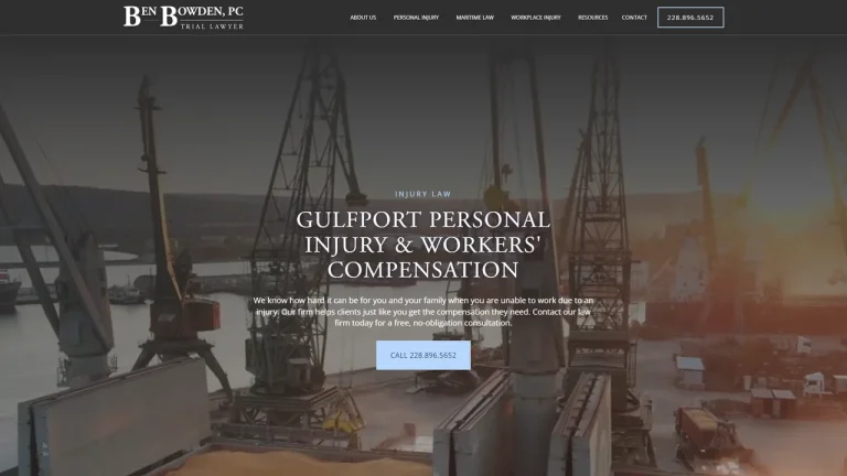 Ben Bowden, PC Trial Lawyer - Gulfport, MS - Attorney in Gulfport