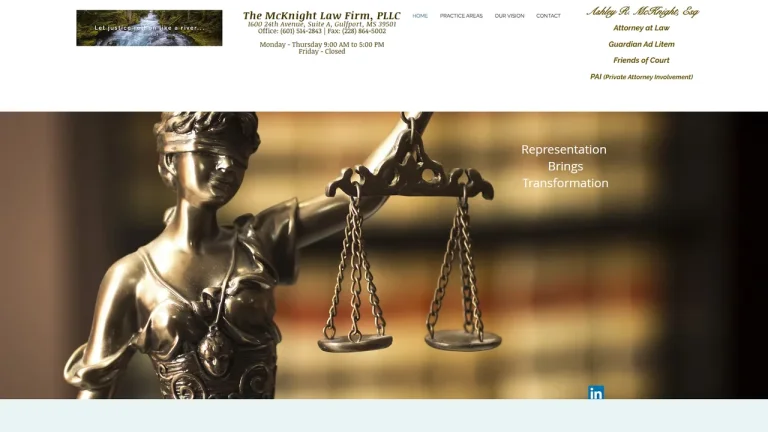 The McKnight Law Firm, PLLC - Gulfport, MS - Attorney in Gulfport
