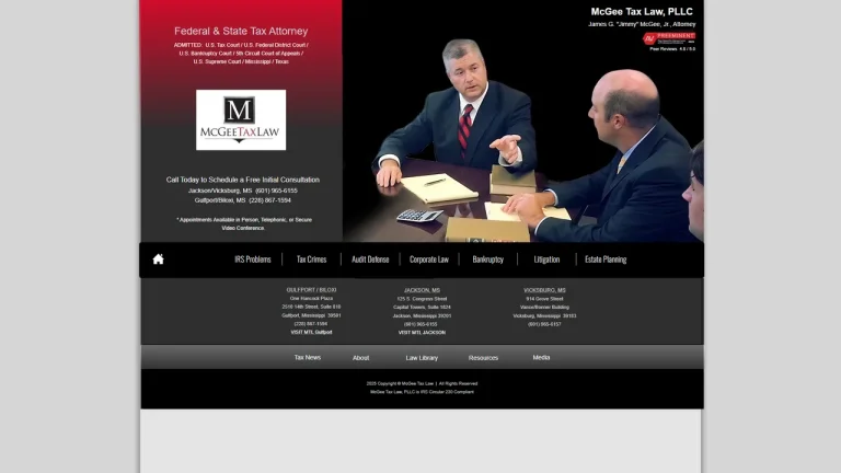 McGee Tax Law, PLLC - Gulfport, MS - Attorney in Gulfport
