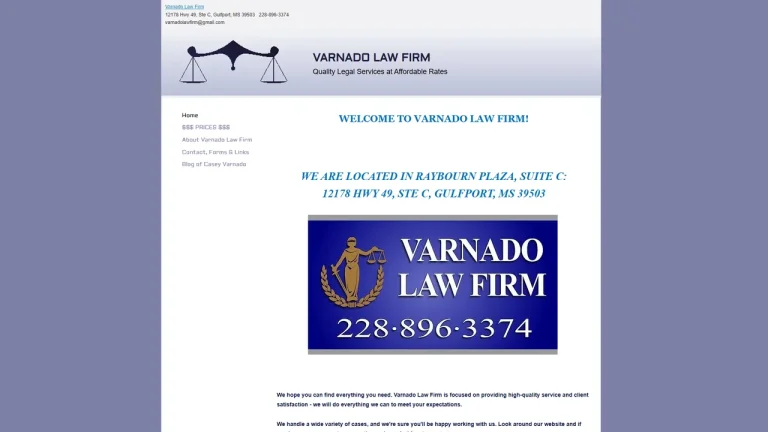 Varnado Law Firm - Gulfport, MS - Attorney in Gulfport