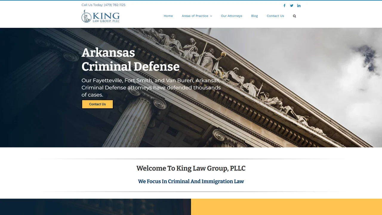 King Law Group, PLLC - Fort Smith, AR office in Fort Smith, Arkansas