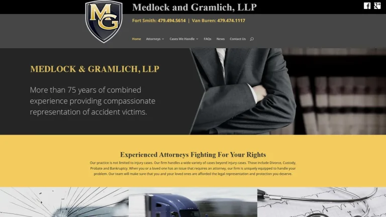 Medlock and Gramlich, LLP Attorneys at Law - Fort Smith, AR - Attorney in Fort Smith