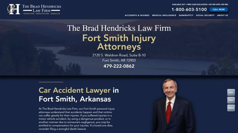 The Brad Hendricks Law Firm - Fort Smith, AR - Attorney in Fort Smith