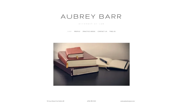 Aubrey Barr, Attorney at Law - Fort Smith, AR - Attorney in Fort Smith