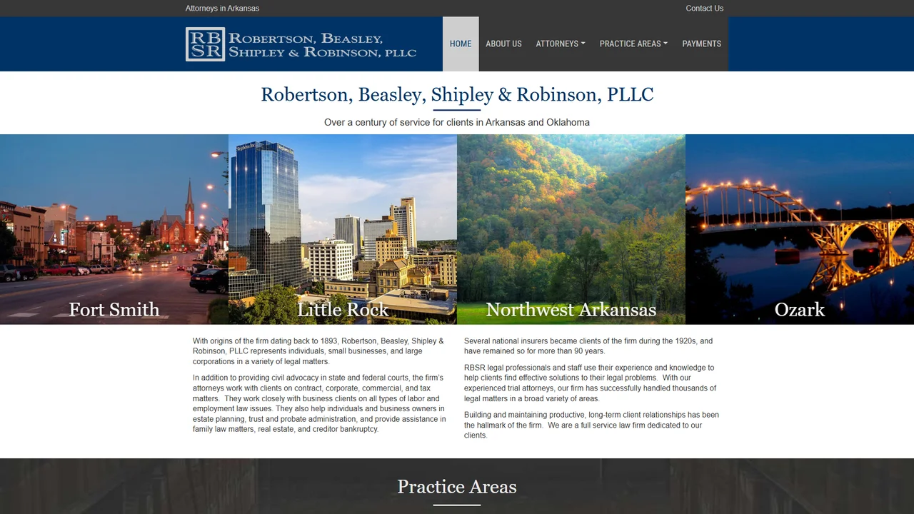 Robertson, Beasley, Shipley & Robinson, PLLC - Fort Smith, AR office in Fort Smith, Arkansas