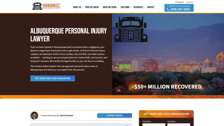 Runion Personal Injury Lawyers - Albuquerque, NM - Attorney in Albuquerque