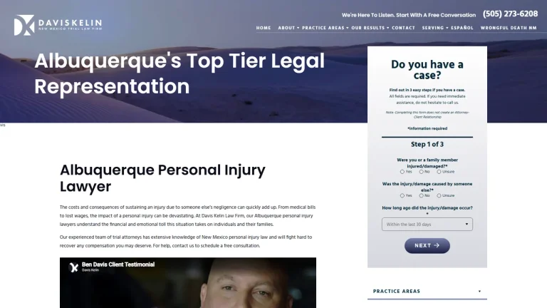 Davis Kelin Law Firm LLC - Albuquerque, NM - Attorney in Albuquerque