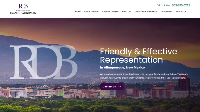 Law Office of Ryan D. Baughman - Albuquerque, NM - Attorney in Albuquerque