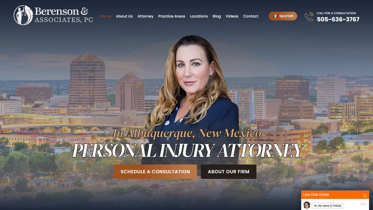 Berenson and Associates, P.C. - Albuquerque, NM office in Albuquerque, New Mexico