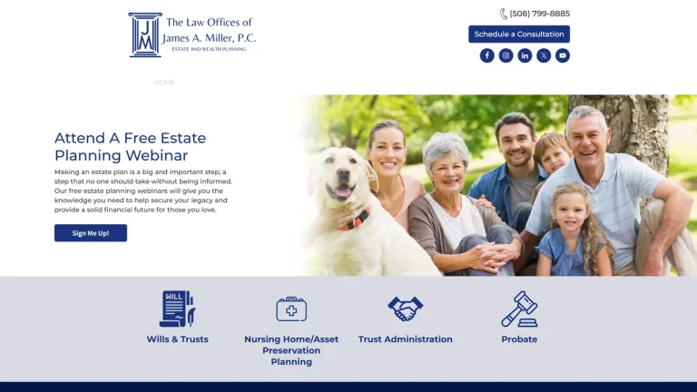 The Law Offices of James A. Miller, P.C. - Worcester, MA - Attorney in Worcester