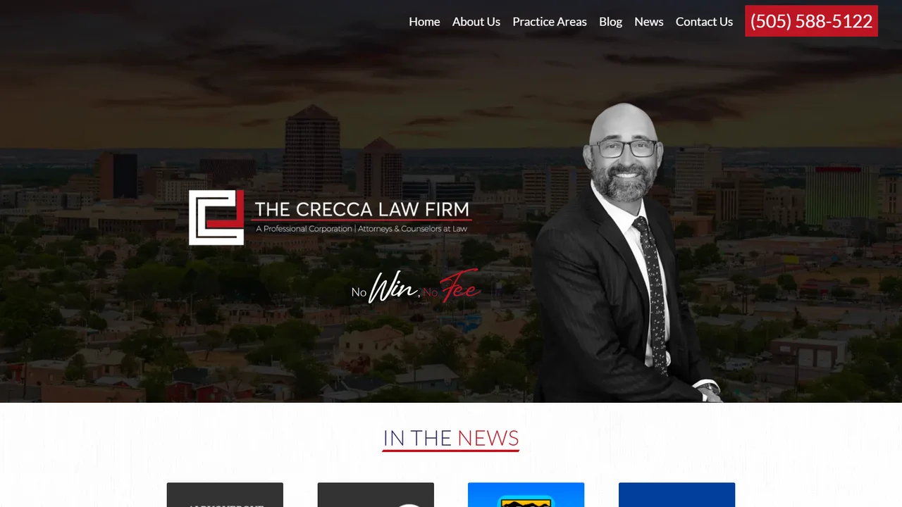 The Crecca Accident Law Firm - Albuquerque, NM office in Albuquerque, New Mexico