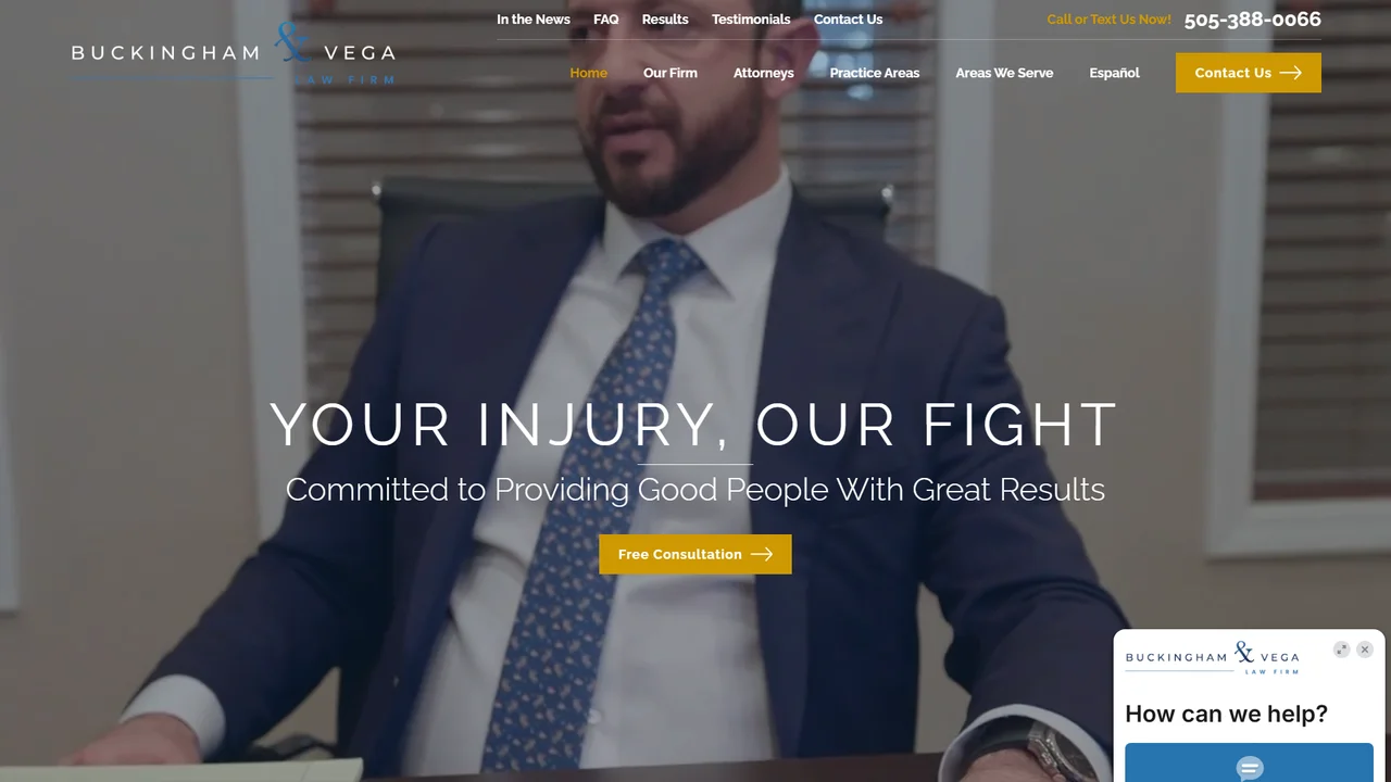 Buckingham & Vega Law Firm - Albuquerque, NM office in Albuquerque, New Mexico