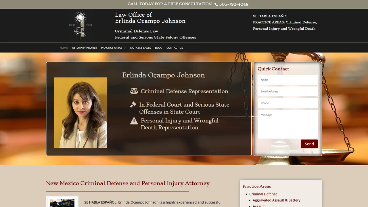 Law Office of Erlinda O. Johnson - Albuquerque, NM office in Albuquerque, New Mexico