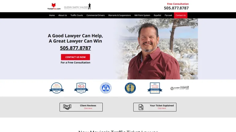 Glenn Smith Valdez, New Mexico’s Traffic Ticket Attorney - Albuquerque, NM - Attorney in Albuquerque