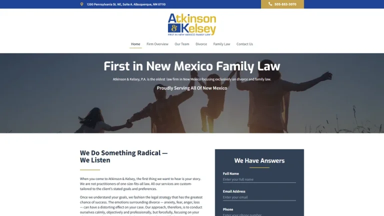 Atkinson & Kelsey, P.A. - Albuquerque, NM - Attorney in Albuquerque