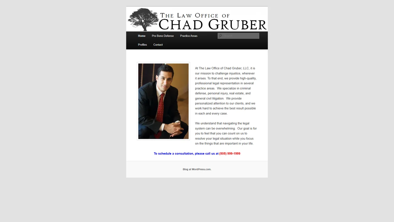 The Law Office of Chad Gruber LLC - Albuquerque, NM office in Albuquerque, New Mexico