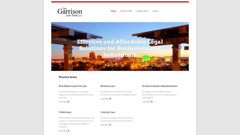 The Garrison Law Firm, LLC - Albuquerque, NM - Attorney in Albuquerque