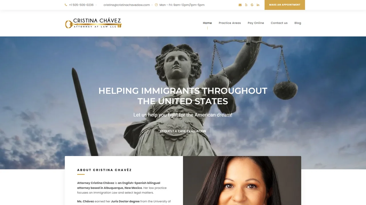 Cristina Chávez, Attorney at Law, LLC - Albuquerque, NM office in Albuquerque, New Mexico
