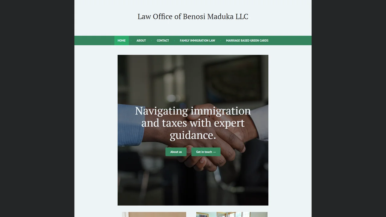 Law Office of Benosi Maduka LLC - Albuquerque, NM office in Albuquerque, New Mexico