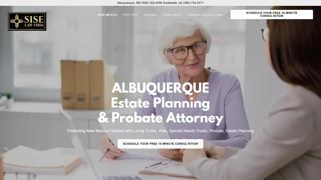 Sise Law Firm - Estate Planning Lawyers - Albuquerque, NM office in Albuquerque, New Mexico