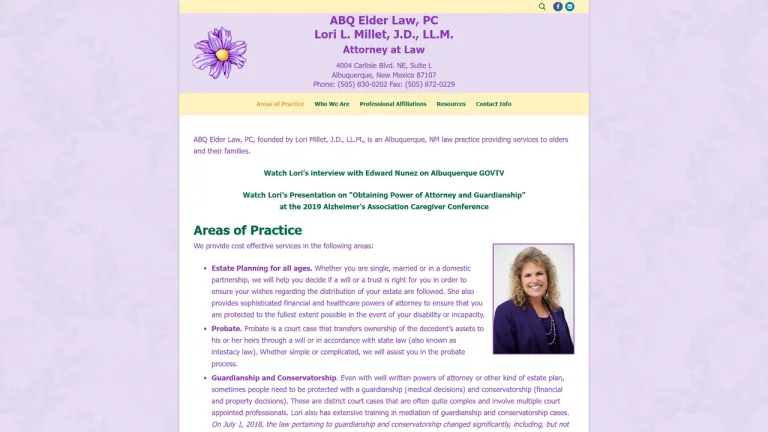 ABQ Elder Law PC - Albuquerque, NM - Attorney in Albuquerque