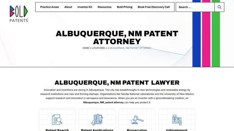 Bold Patents Law Firm - Albuquerque, NM - Attorney in Albuquerque