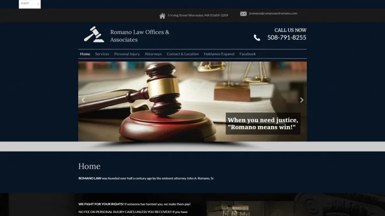 Romano Law Offices & Associates - Worcester, MA - Attorney in Worcester