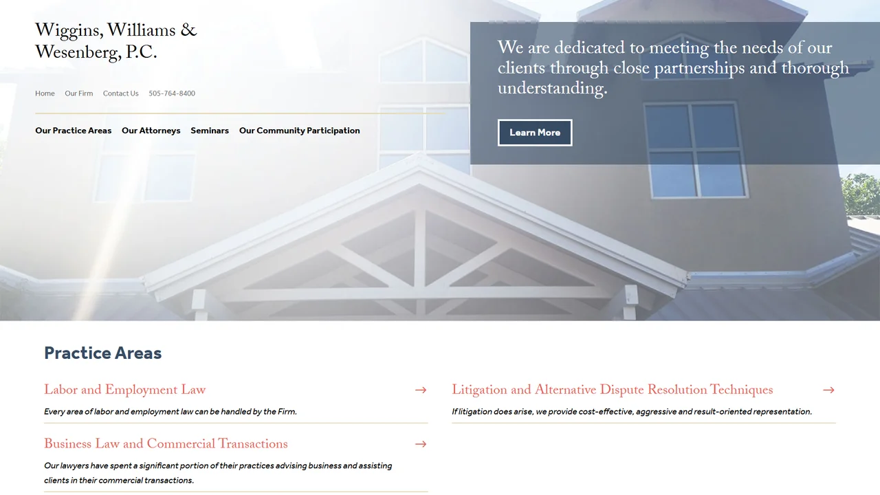 Wiggins Williams & Wiggins: Patricia G. Williams - Albuquerque, NM office in Albuquerque, New Mexico