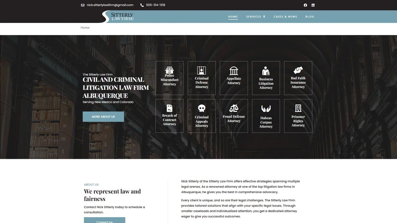 Sitterly Law Firm, LLC - Albuquerque, NM office in Albuquerque, New Mexico