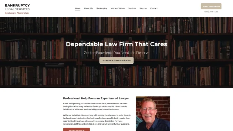 Bankruptcy Legal Services - Albuquerque, NM - Attorney in Albuquerque