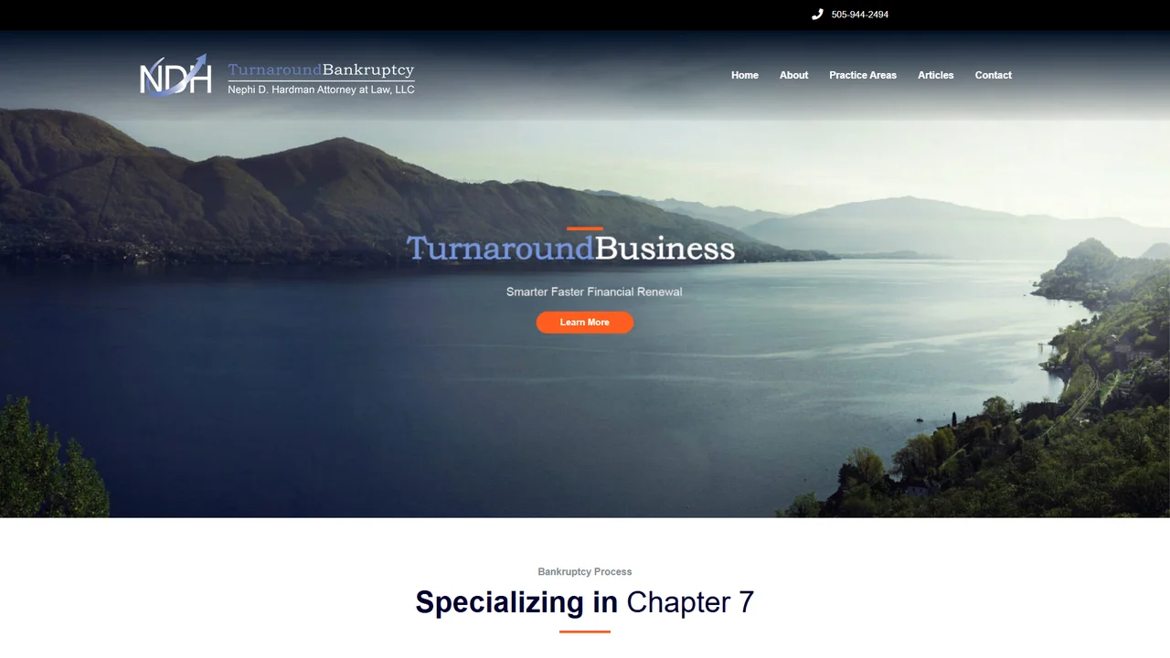 Turnaround Bankruptcy / Nephi D. Hardman Attorney at Law - Albuquerque, NM office in Albuquerque, New Mexico