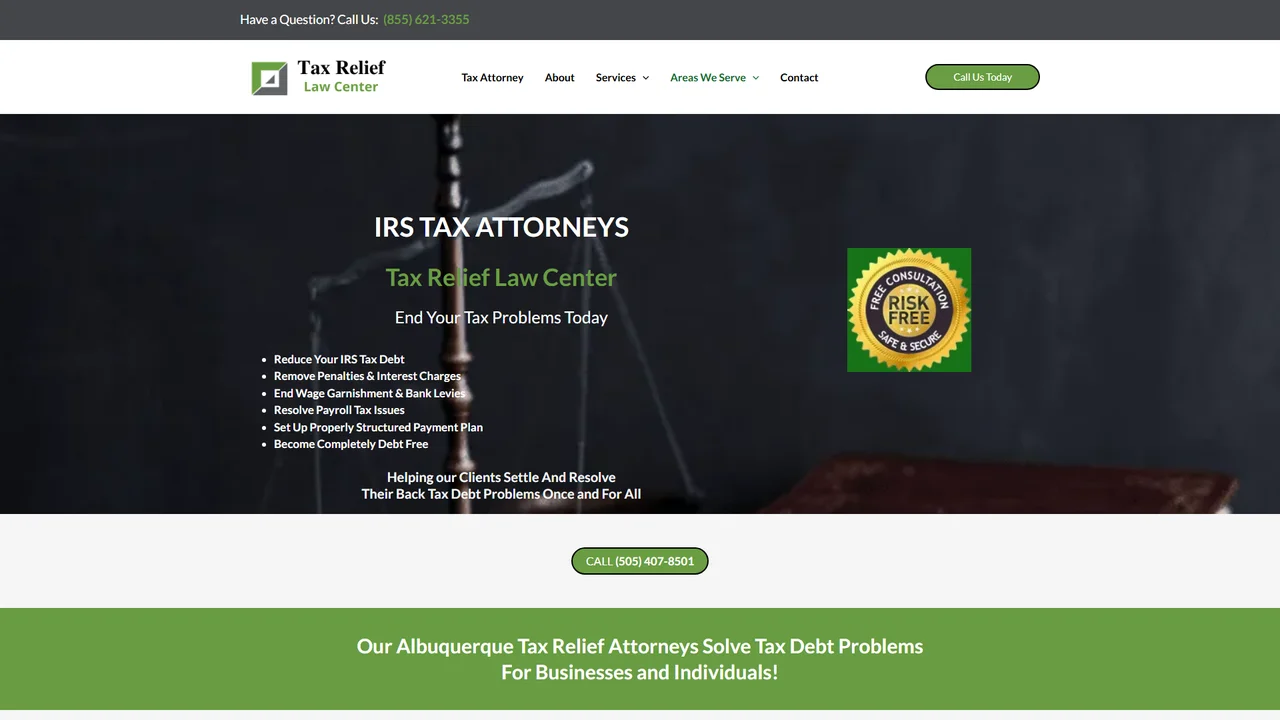 Tax Relief Law Center - Albuquerque, NM office in Albuquerque, New Mexico