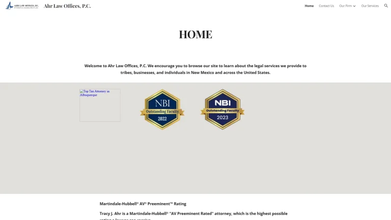 Ahr Law Offices, P.C. - Albuquerque, NM - Attorney in Albuquerque