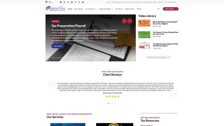 Legacy Tax & Resolution Services - Albuquerque, NM - Attorney in Albuquerque